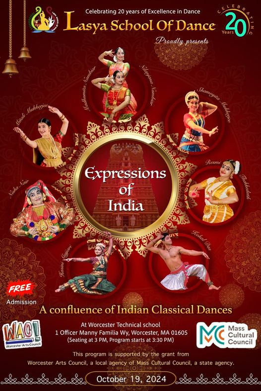 Presenting Expressions of India - A Confluence of Indian Classical Dances